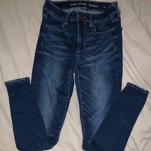 AE high rise jeans